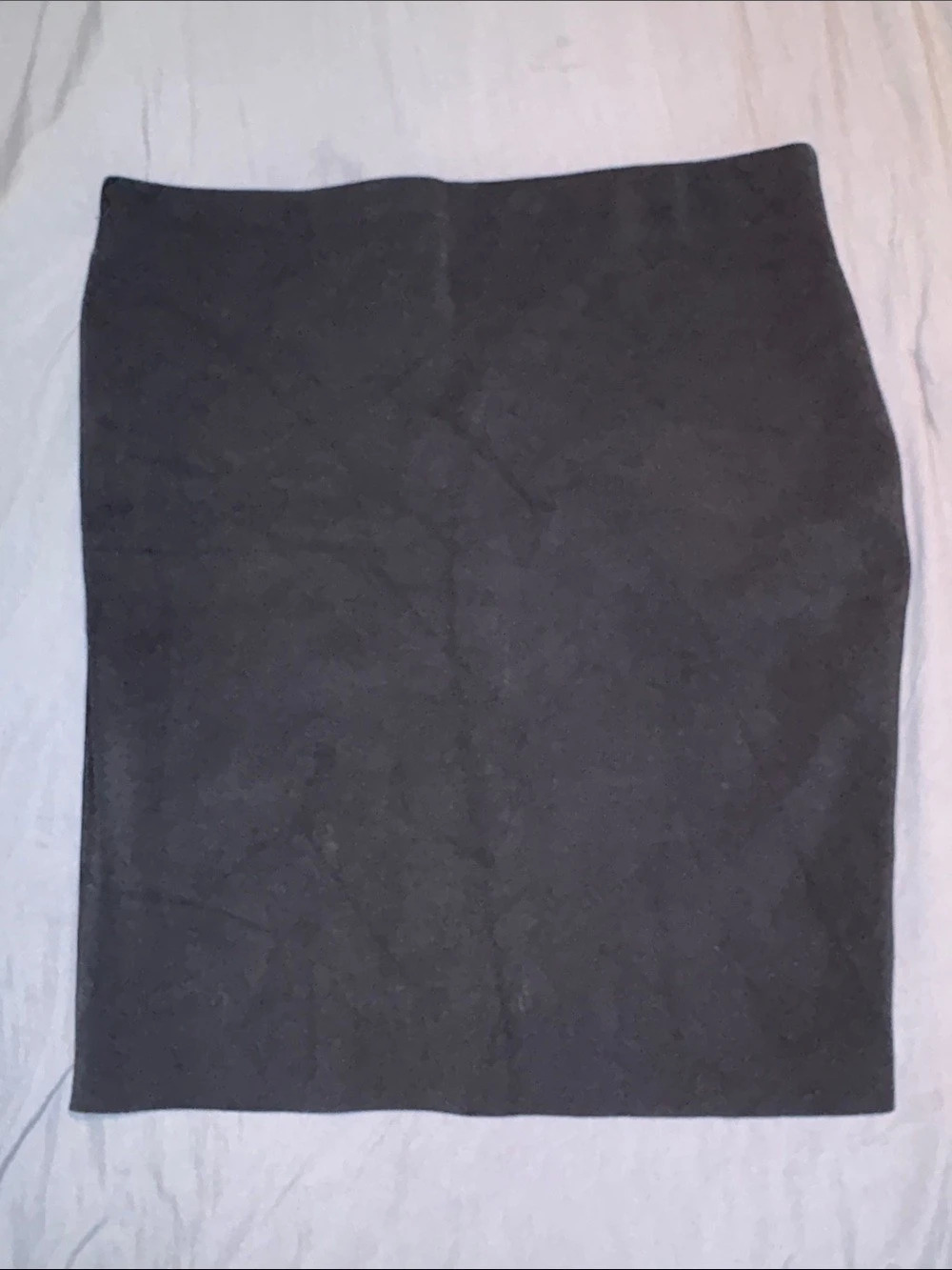 Express Body Contour Knit Midi Skirt Black XL